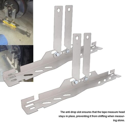 Estink Toe Alignment Tool Plates, Wheel Angle Alignment Tools for UTV, ATV, 2 Sets with Extension Brackets, Convenient Hanging Hole, Made from Sturdy Steel Material in Saudi Arabia