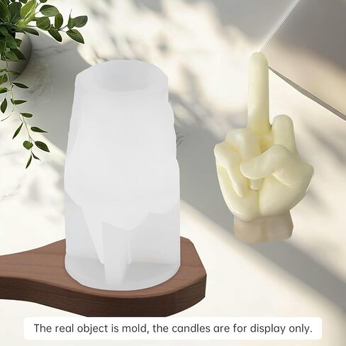 MovFlax 2Pcs Tulip Mold 3D Flower Silicone Candle Molds, Resin Pillar Mould, DIY Handmade Supplies for Cake Baking, Soap Aromatherapy Home Decorations, Gypsum Clay Crafts Making in Saudi Arabia