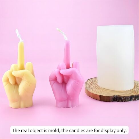 MovFlax 2Pcs Tulip Mold 3D Flower Silicone Candle Molds, Resin Pillar Mould, DIY Handmade Supplies for Cake Baking, Soap Aromatherapy Home Decorations, Gypsum Clay Crafts Making in Saudi Arabia