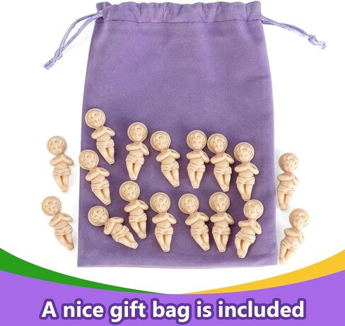 Baby Jesus Figurine 1.5'' King 36 Pack Cake Figure with Gift Bag Resin Mini Jesus Figures Figurines Party Cake Toppers Decorations Religious Gifts Non-Edible Cake Toppers in Saudi Arabia