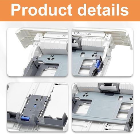 RM2-5392 صينية إدخال الورق 2 متوافقة مع طابعة HP Pro M402n M402dn M403d M404n M403dn M405 M429dw M426fdw M427dw M429 Series تحل محل طابعة RM2-5392-000 RM2-5392-000CN (سعة 250 ورقة، مضادة للتكديس) in Saudi Arabia