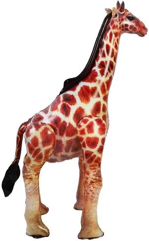 ILILEISURELY Inflatable Giraffe,Realistic Safari Jungle Animal Balloon for Birthday Baby Shower Wedding Party Decorations Wildlife Photo Prop in Saudi Arabia