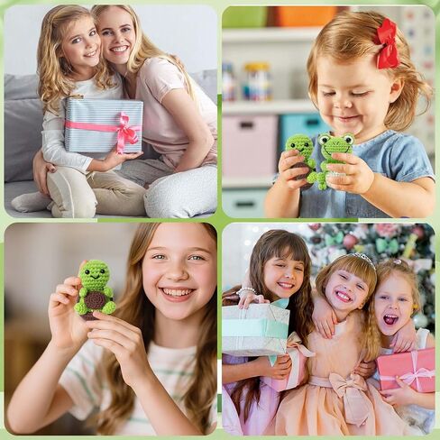 Cvochtty Crochet Kit for Beginners - Easy Crochet Penguin Owl Stuffed Animal Set with Crochet Hooks, Yarn, Knitting Kit for Kids, Craft Kits for Adults Kids with Step-by-Step Video Tutorials xing in Saudi Arabia