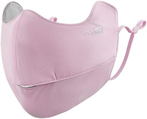 Sun Protection UPF 50+ UV Face Cover Summer Face Mask Neck Gaiter with Ear Loops SLN3M308 in Kuwait