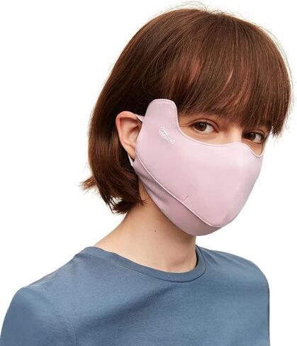 Sun Protection UPF 50+ UV Face Cover Summer Face Mask Neck Gaiter with Ear Loops SLN3M308 in Kuwait