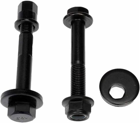 KarParts360 For Dodge Caliber 2007 08 09 10 11 2012 Alignment Toe Arm | Steel Material | Steel, Rubber Bushing Material | Black | Adjustable | Replacement For 5105270AB, 5105270AC in Saudi Arabia