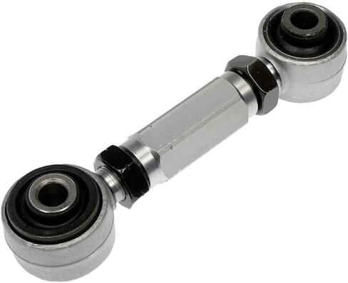 KarParts360 For Dodge Caliber 2007 08 09 10 11 2012 Alignment Toe Arm | Steel Material | Steel, Rubber Bushing Material | Black | Adjustable | Replacement For 5105270AB, 5105270AC in Saudi Arabia