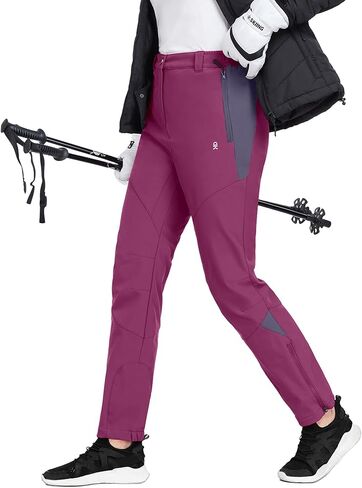 Little Donkey Andy Women's Hiking Ski Pants, Snowboarding Softshell Pants in Saudi Arabia