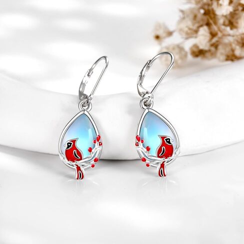 Luna Moth Earrings S925 Sterling Silver Dangle Death Moth Earrings Enamel Jewelry For Women Girls in Saudi Arabia