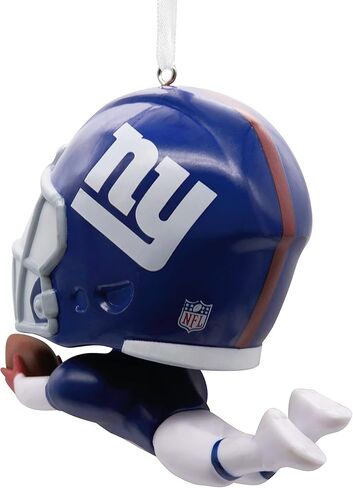 زينة عيد الميلاد من Hallmark NFL Washington Commanders Santa Fan، هدايا لمحبي الرياضة in Kuwait