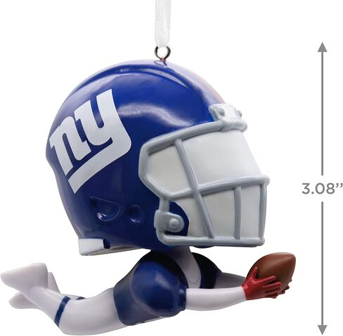 زينة عيد الميلاد من Hallmark NFL Washington Commanders Santa Fan، هدايا لمحبي الرياضة in Kuwait