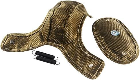 Car Turbocharger Fiberglass Turbo Shield Turbo Blanket High Temperature with 2 springs fastener Compatible With Audi S3 Volkswagen Golf MK7 in Saudi Arabia