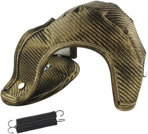Car Turbocharger Fiberglass Turbo Shield Turbo Blanket High Temperature with 2 springs fastener Compatible With Audi S3 Volkswagen Golf MK7 in Saudi Arabia
