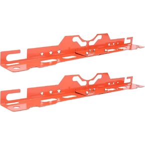 Aramox Toe Alignment Tool Plates Heavy Duty Wheel Alignment Tool Plate with Groove Design and Hanging Holes Fits for Various Patterns (Orange) in Kuwait