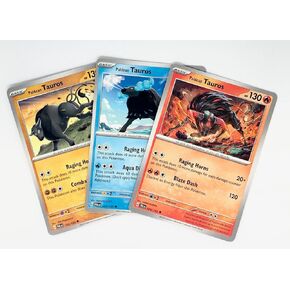 Paldean Tauros 028/193 - Paldea Evolved - Pokemon Evolution Set - 3 Card Lot - Scarlet & Violet in Kuwait