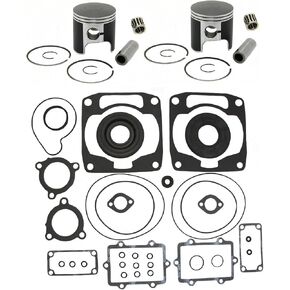 SPI, K-09-61171126209152C, 2 Pistons, Bearings & Full Gasket Kit for Arctic Cat ZR800, ZL800, Mountain Cat 800 & Pantera 800 in Saudi Arabia