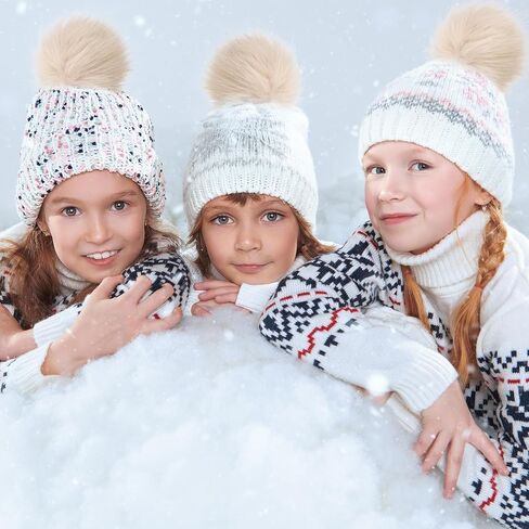 Tatuo 16 Pcs Faux Fur Pom Poms for Hat 4 Inches Large Fluffy Pom Balls for Crafts Knitting Beanies Shoes Scarves Bag Pompoms Keychain Charms Winter DIY Accessories (Colorful) in Saudi Arabia
