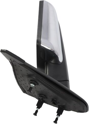 Left Driver Side Mirror Assembly Compatible with F Series 150 2009-2014 Side Door Mirror w/Heated & Turn Signal & Floor Lamp and Memory FO1321411 Chrome (14 Pins) in Saudi Arabia