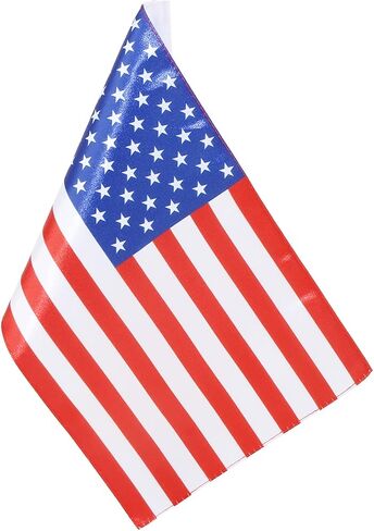 United States Motorcycle Bunting US Flag 9'' x 6'' - 6x9 US Flag Replacement Fit for harley Flag Small American Flags fit 3/8" Flagpole in Kuwait