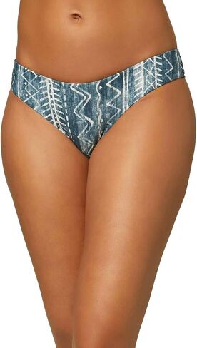 O'NEILL Womens Swim Saltwater Solids Matira Cheeky Bikini Bottom, Slate, L in Saudi Arabia