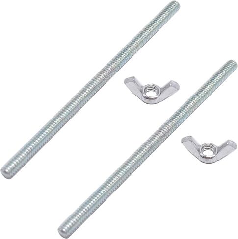 2 مجموعات 5 "x1/4"-20 منقي هواء مسمار الجناح الجوز المكربن ​​الترباس يناسب لهولي إديلبروك تشيفي فورد موبار SBC بي بي سي in Kuwait