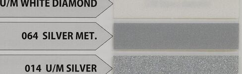 Linear Designs Premium 1" X 50' Automotive Single Stripe - Silver Metallic in Saudi Arabia
