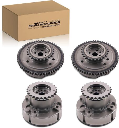 maXpeedingrods 4PCS Intake & Exhaust Cam Phaser Variable Valve Timing VVT Sprocket AT4Z-6C525-B AT4Z-6256-B Fit for Ford Explorer F-150 Flex Taurus Navigator V6 3.5L 2011-2023 Turbo in Saudi Arabia