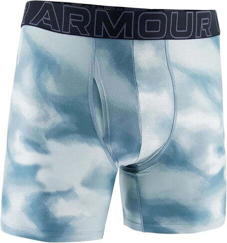 Under Armour Men's Tech 6-inch Boxerjock 1-Pack, Castlerock Solid, Large in Saudi Arabia