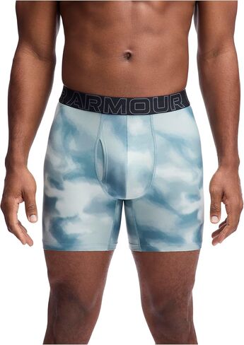 Under Armour Men's Tech 6-inch Boxerjock 1-Pack, Castlerock Solid, Large in Saudi Arabia