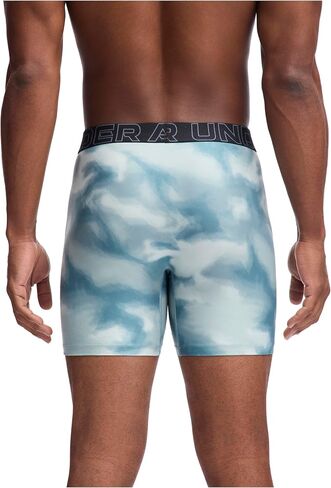 Under Armour Men's Tech 6-inch Boxerjock 1-Pack, Castlerock Solid, Large in Saudi Arabia