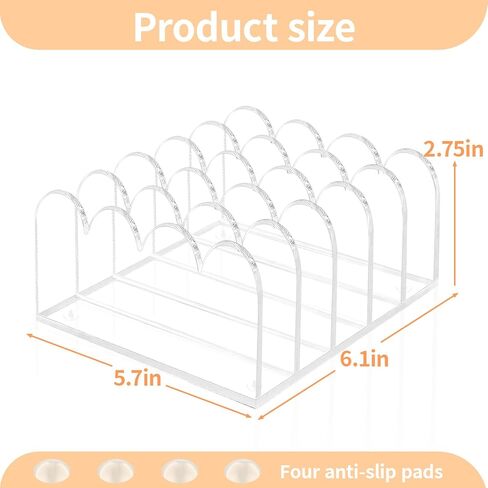 منظم ملفات أكريليك 5 فتحات لسطح المكتب وحامل البريد الشفاف وفرز مستندات المكتب وتخزين الرسائل 5 مقصورات متعددة الوظائف حامل رفوف مجلد الرسائل للمكتب والمنزل وتنظيم مكتب المدرسة in Kuwait