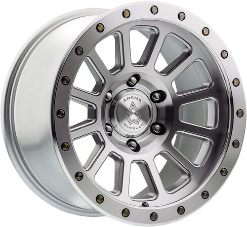 A105 Ammo Wheel, Bright Machine Zinc Bolts, Size: 17x9, Bolt Circle: 6x135 (0mm Offset) in Saudi Arabia
