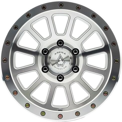 A105 Ammo Wheel, Bright Machine Zinc Bolts, Size: 17x9, Bolt Circle: 6x135 (0mm Offset) in Saudi Arabia