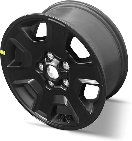 For 2021-2024 Jeep Gladiator 17 Inch Painted Black Alloy - Genuine OEM Rim - Road Ready Truck Wheel in Saudi Arabia