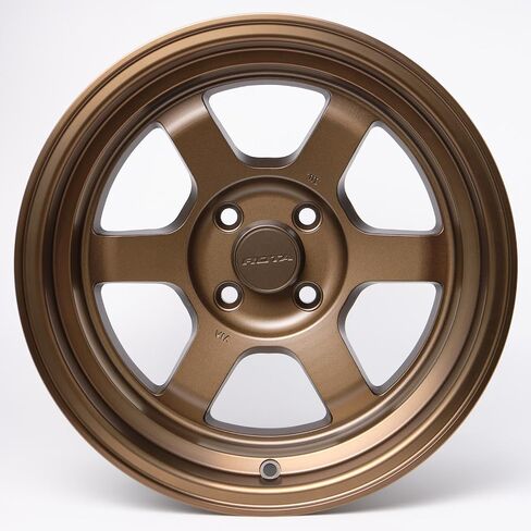 ROTA GRID V - 16X8، +20 مم، 4X100، 67.1 محور، العجلات/الحافات SPEED BRONZE in Kuwait