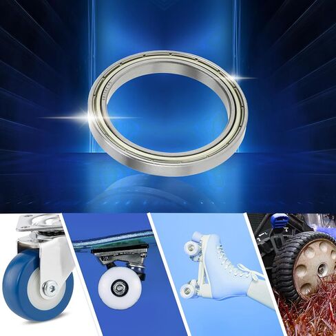 ACROPIX 6810ZZ الكرات الأخدود العميق P0 50x65x7 مللي متر محامل مشحم ختم معدني مزدوج الفضة لهجة سكوتر عجلة التزلج in Saudi Arabia