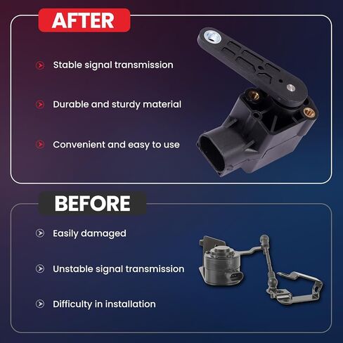 MOCA 926-200 Front or Rear Ride Leveling Height Sensor Fit for Mercedes-Benz 2003-2014 CL600 5.5L, 2003-2013 S600 5.5L, 2005-2013 S65 AMG 6.0L, 2006-2013 R350 3.5L, 2007-2012 CL500 5.5L in Saudi Arabia