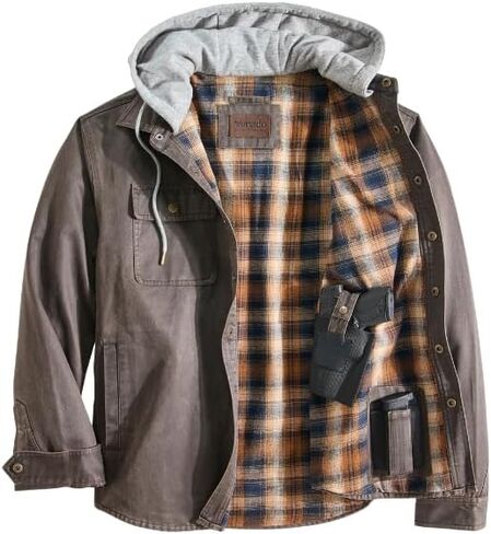 معطف Venado الرجالي Smuggler مخفي للحمل - سترة مبطنة بالفانيلا بغطاء للرأس in Kuwait