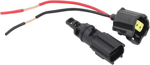 MOTOKU Air Charge Temperature Sensor with Connector Pigtail Wire Harness for Chrysler Sebring 200 300 for Dodge Ram 1500 Journey Dakota Avenger for Jeep Wrangler Liberty Grand Cherokee Commander in Saudi Arabia