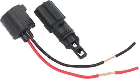 MOTOKU Air Charge Temperature Sensor with Connector Pigtail Wire Harness for Chrysler Sebring 200 300 for Dodge Ram 1500 Journey Dakota Avenger for Jeep Wrangler Liberty Grand Cherokee Commander in Saudi Arabia