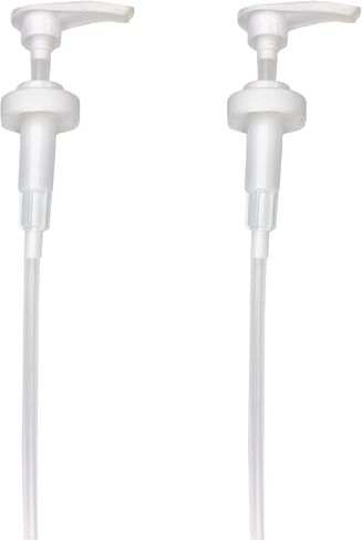 Speak Naturals Pump Dispenser for 1 Gallon Bottles, 1 oz (30cc) Dispensed per Pump, 11 inch Tube, 38/400 Neck Size (2 Pack) in Saudi Arabia