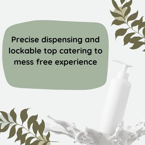 Speak Naturals Pump Dispenser for 1 Gallon Bottles, 1 oz (30cc) Dispensed per Pump, 11 inch Tube, 38/400 Neck Size (2 Pack) in Saudi Arabia