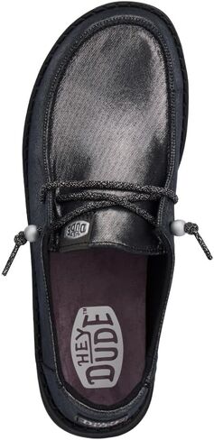 حذاء رياضي نسائي من Hey Dude بتصميم Wendy Metallic in Kuwait