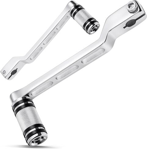 Benlari Heel Toe Shifter Pegs, 304 Stainless Steel Shifter Lever Pegs Fit for Harley Touring Street Glide Road Glide Road King Electra Glide 1988-2024, FL Softail 1986-2017, Trike 2008-2024, Black in Saudi Arabia
