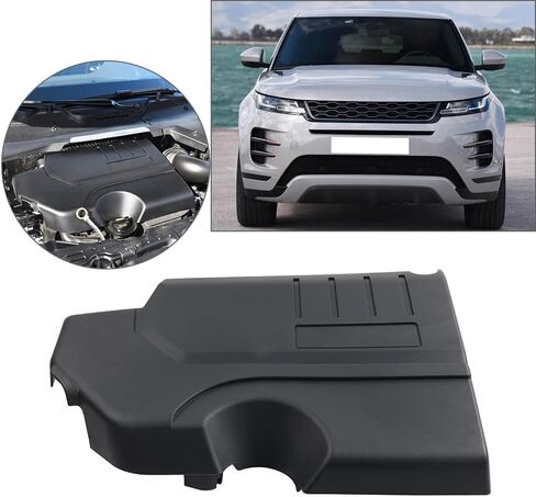 Cnamid5 1 Pc Black LR094077 Turbo Cover ABS Front For Land Rover Discovery Sport 2015+, For Land Rover For Range Rover Evoque 12-19 in Saudi Arabia