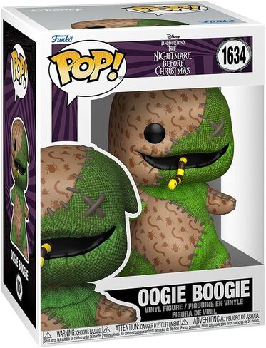 Funko Pop! Disney: Patchwork - Oogie Boogie - The Nightmare Before Christmas - Collectable Vinyl Figure - Gift Idea - Official Merchandise - Disney Fans - for Collectors and Display in Saudi Arabia