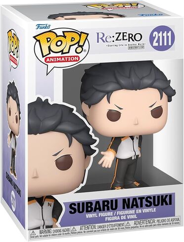 Funko Pop! Animation: Re: Zero - Subaru Natsuki - Collectable Vinyl Figure - Gift Idea - Official Merchandise - Toys for Kids & Adults - Anime Fans - Model Figure for Collectors and Display in Saudi Arabia