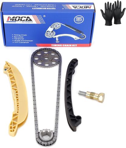 MOCA Timing Chain Kit Compatible with 2001-2006 for Ford Courier 1.6L, 2003-2009 for Ford Fiesta 1.6L, 2003-2007 for Ford Ikon 1.6L, 2002-2006 for Ford Ka 1.6L, 2001 for Ford Fiesta 1.6L in Saudi Arabia