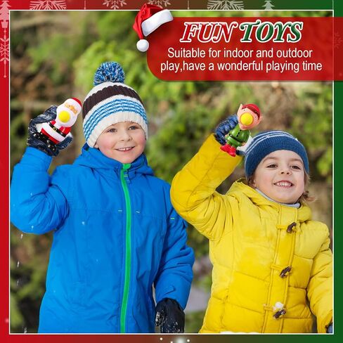 Zubebe Christmas Toys Shooter Ball Foam Toy with Shoot Foam Balls Up to 20 Feet for Kids Outdoor Indoor Play Christmas Party Supplies in Saudi Arabia