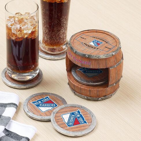 FOCO St. Louis Blues NHL 5 Pack Barrel Coasters in Saudi Arabia